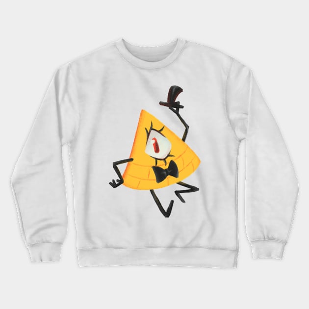 Bill Cipher Crewneck Sweatshirt by Kihori